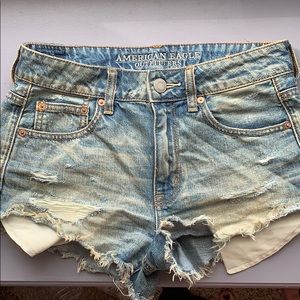 American eagle jean shorts